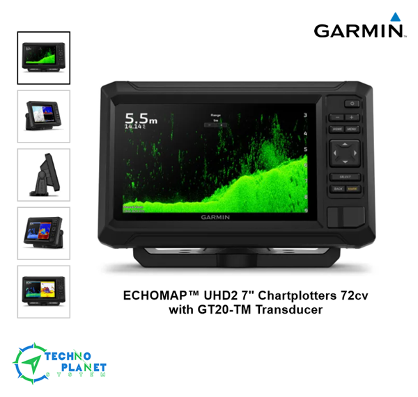 ECHOMAP™ UHD2 7 Chartplotters_technoplanet.com.bd Garmin Chartplotter ECHOMAP™ UHD2 7" Chartplotters 72cv with GT20-TM Transducer - Image 1
